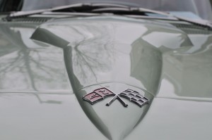 hood of a Corvette